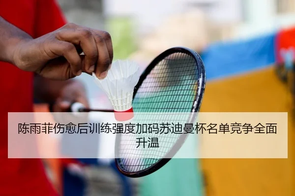 陈雨菲伤愈后训练强度加码苏迪曼杯名单竞争全面升温